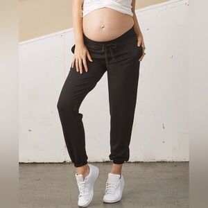Angel Maternity Black Jogger Pants